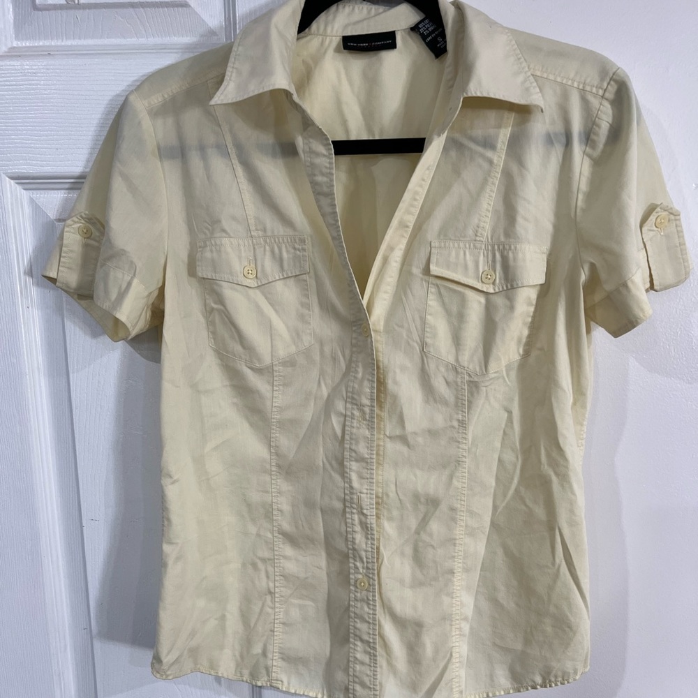 Button down womens top